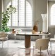 Calligaris Cameo Wood Column Table