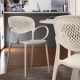 Connubia Calligaris Abby Mesh Chair With Arms