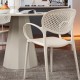 Connubia Calligaris Abby Mesh Chair With Arms