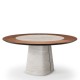 Cattelan Italia Rado Round Ker-Wood Table