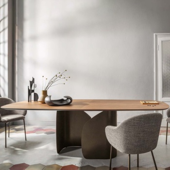 Calligaris Twins Wood Table