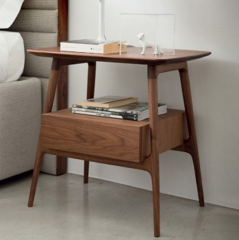 Porada Bilot Bedside Table - Quick Ship