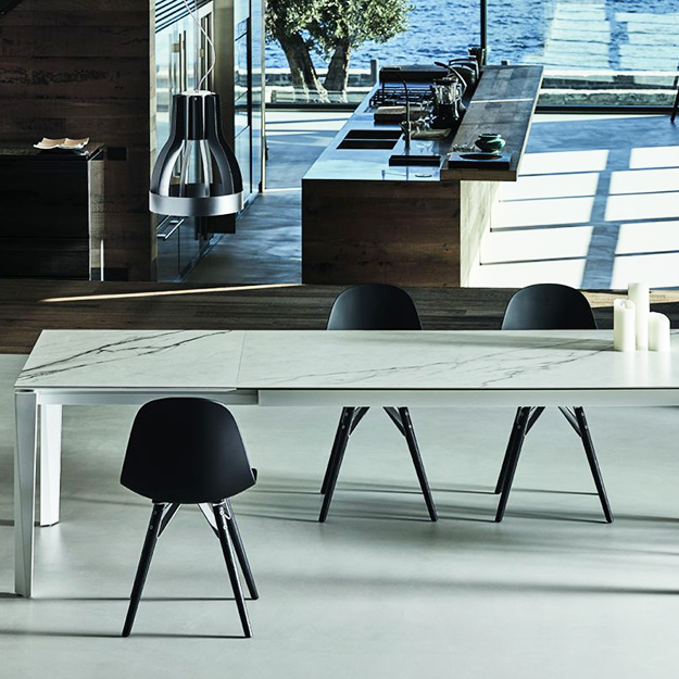 bontempi extending dining table